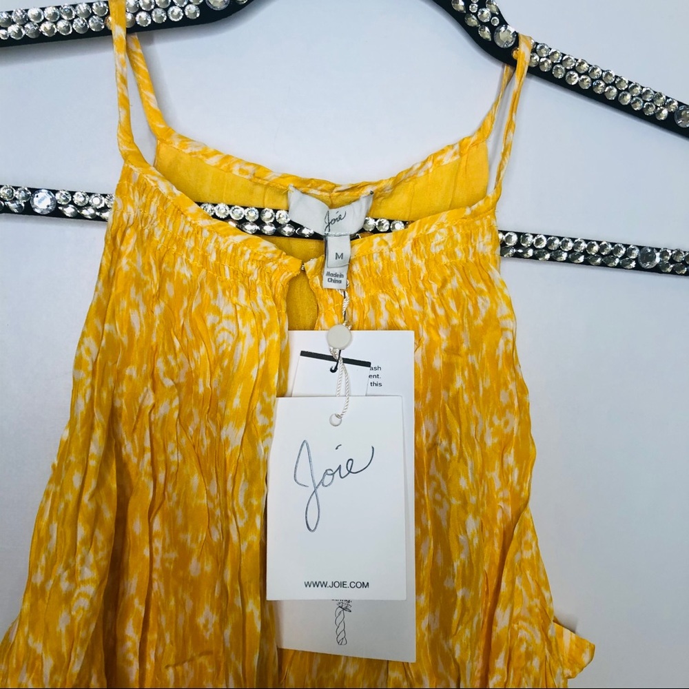 Joie Hirota Silk Crinkle Tank View 5
